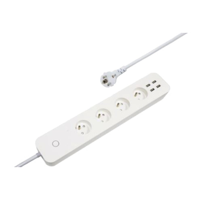 Immax NEO LITE Smart Predlžovací prívod 4AC + 4USB, WiFi